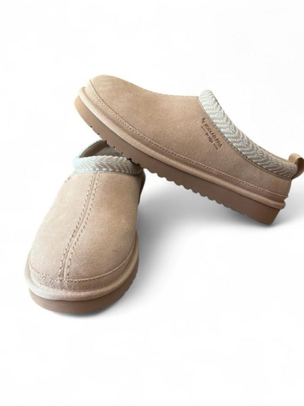 Women’s Ugg Slip-On Suede Clog - Beige